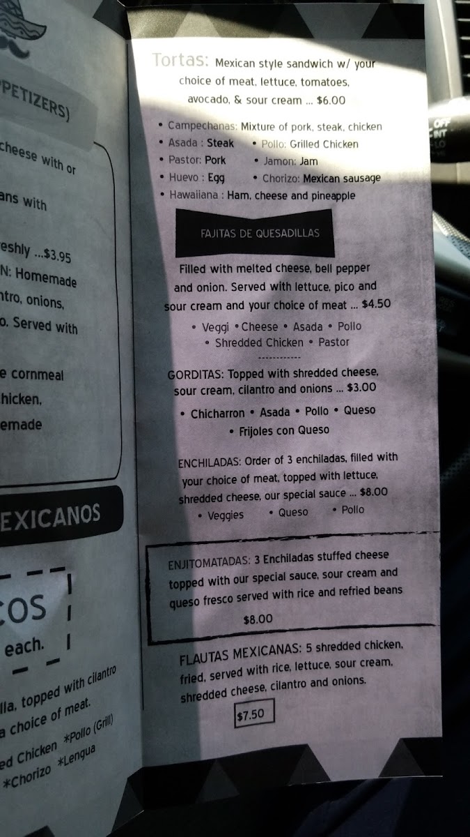 Menu Takoz Express-10