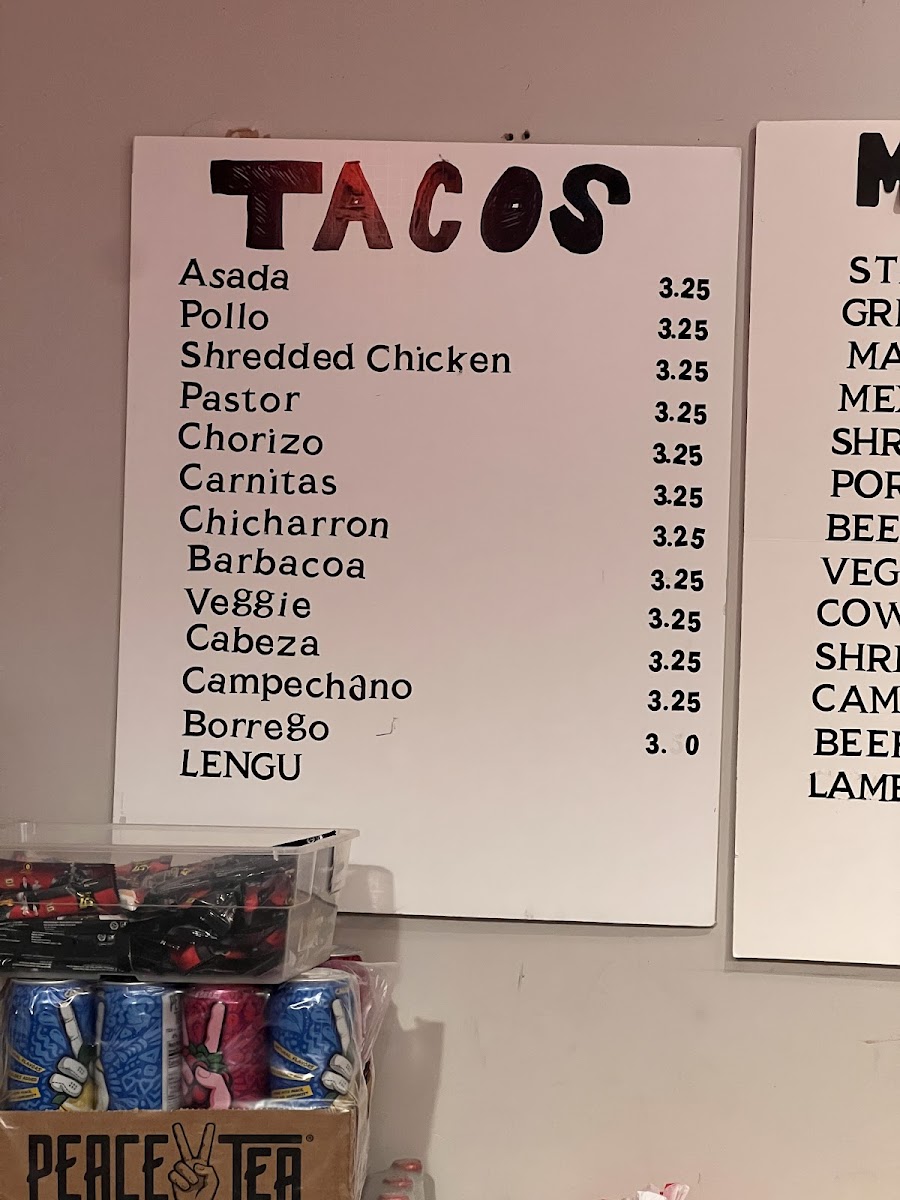 Menu Takoz Express-4